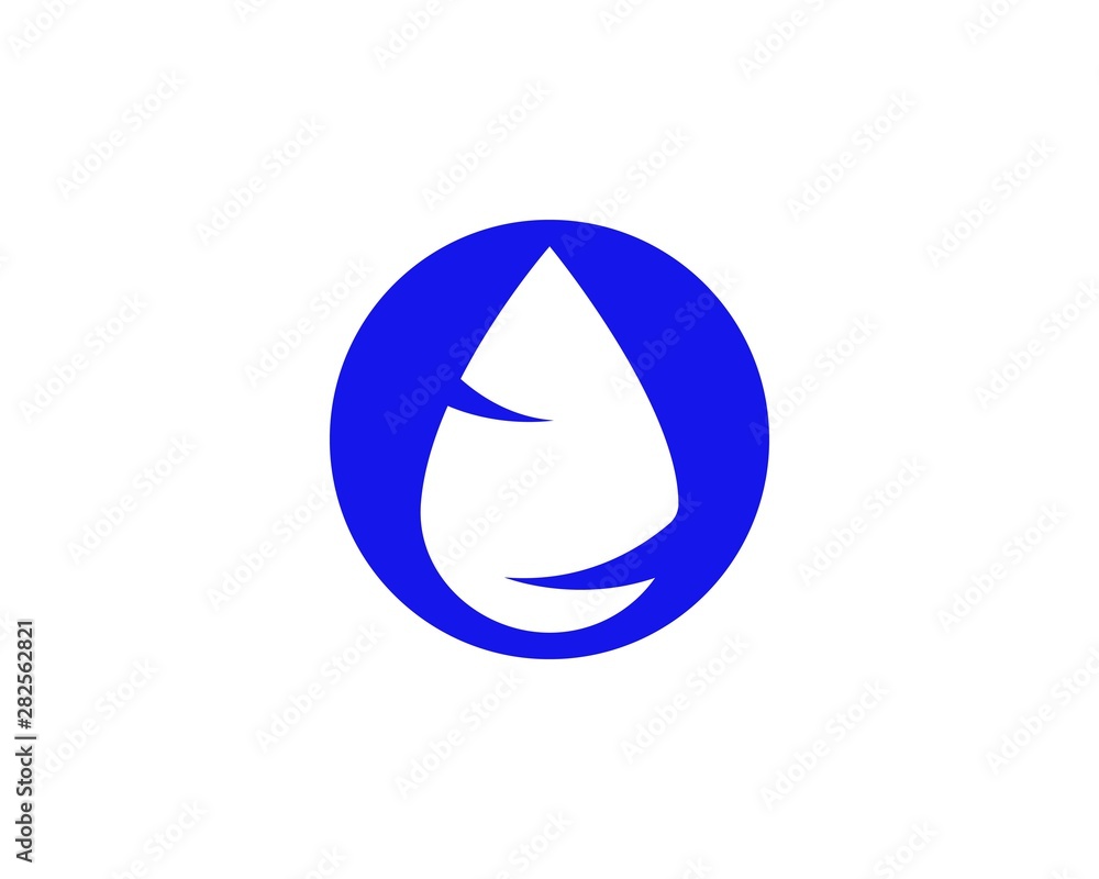 water drop Logo Template vector illustration design