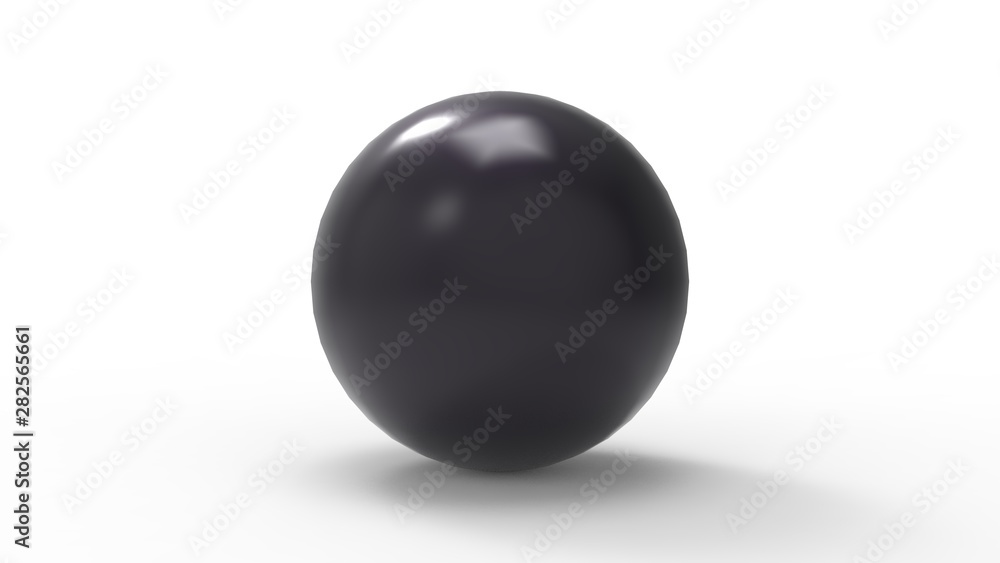 Sphere ball 3d rendering in multiple materials isolated in studio background Sphere ball 3d rendering in multiple materials isolated in studio background
