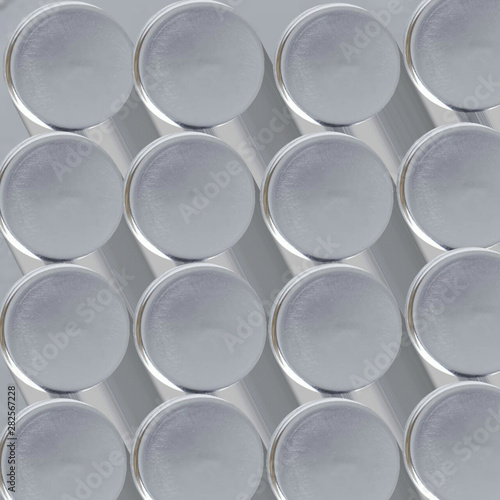tubes on white background