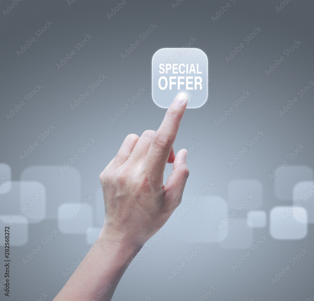 Hands touching button screen interface global connection customer networking Hands touching button screen interface global connection customer networking