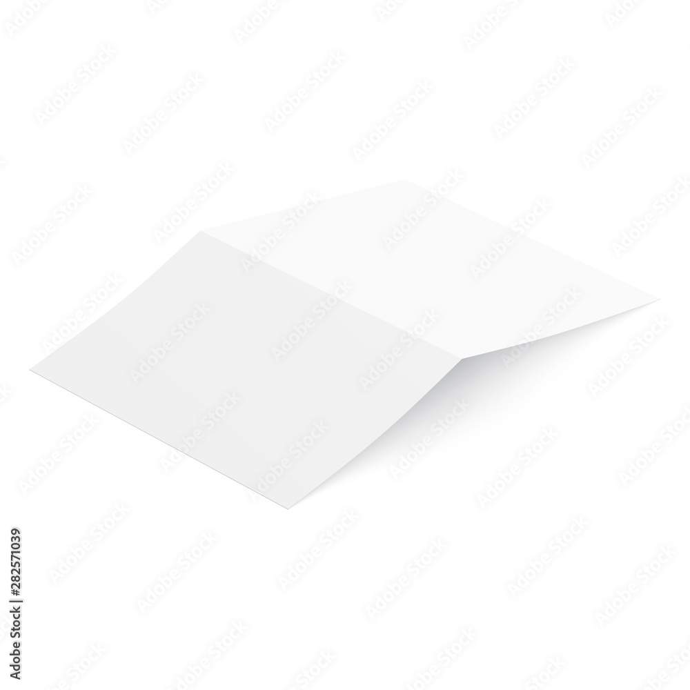 Mock up opened magazine, journal, booklet, postcard, flyer, business card or brochure . Vector Mock up opened magazine, journal, booklet, postcard, flyer, business card or brochure . Vector