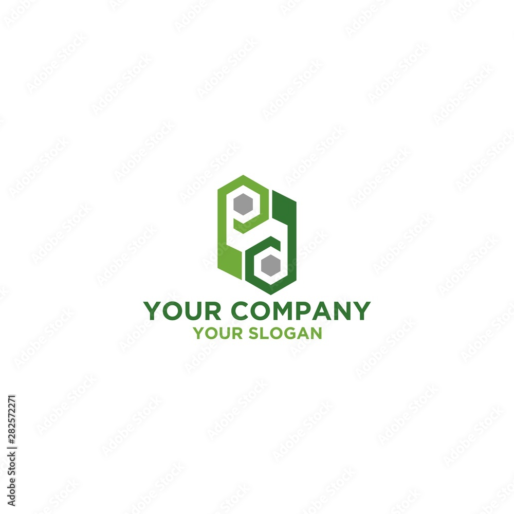 PD Green Logo Design Vector PD Green Logo Design Vector