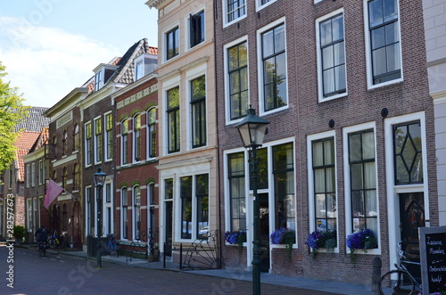 façade de maison typique à Zierikzee zélande Pays-bas