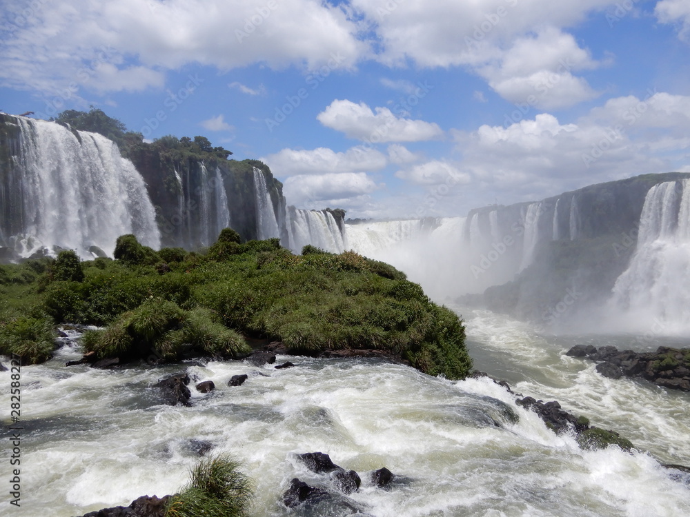 Ταπετσαρία Igazu falls Argentina Brazil