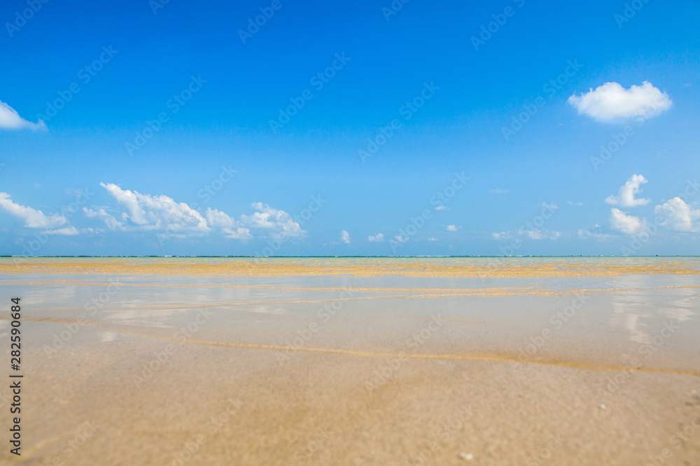 beautiful sea and sand