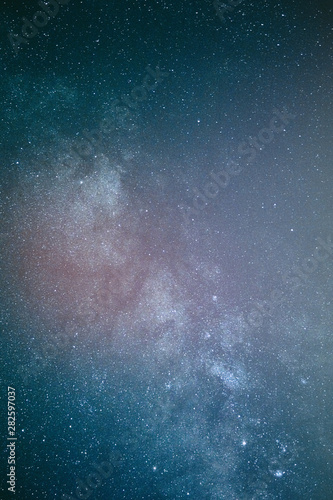 Milky Way stars photographed with astronomical telescope. My astronomy work. © astrosystem