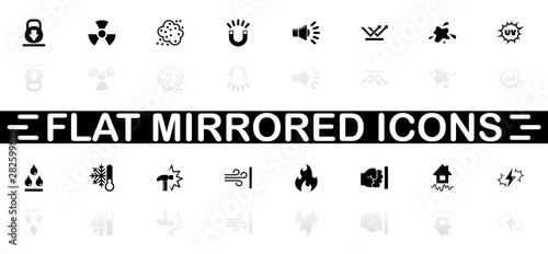 Influence - Flat Vector Icons