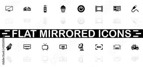 Tv - Flat Vector Icons