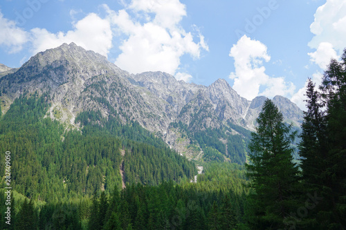 beautiful lake Antholz, South Tyrol, Italy © Kath