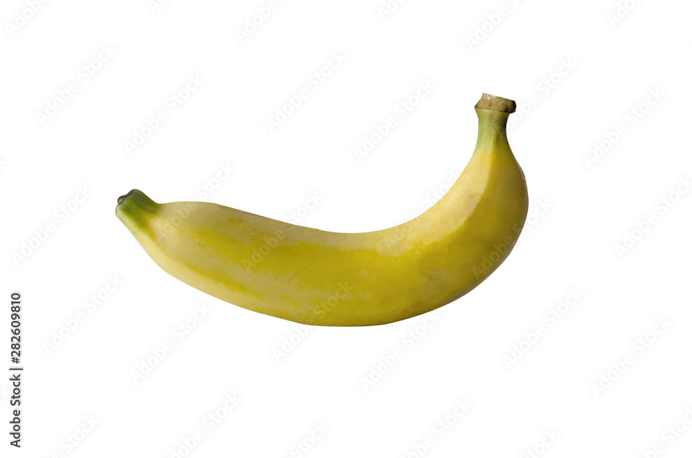 Banana on white background. Banana on white background.