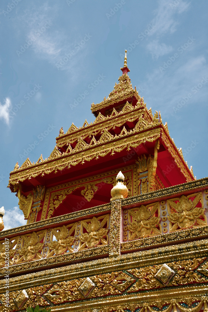 prächtige Tempelanlage in Thailand