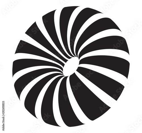 3d donut shape circle graph...