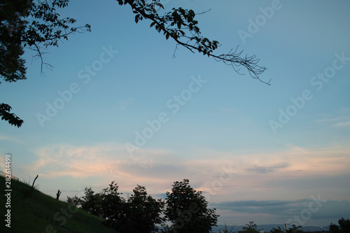 夏、うき雲