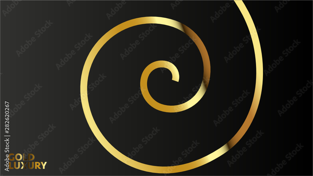 Abstract gold light effect on grey metallic overlap frame design modern luxury futuristic background vector illustration. Abstract gold light effect on grey metallic overlap frame design modern luxury futuristic background vector illustration.