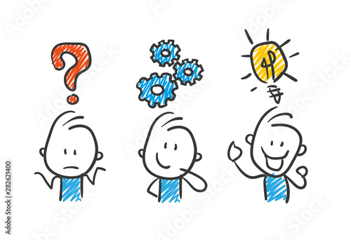 Stickman Blue: Business, Idea, Success. (Nr. 29)	