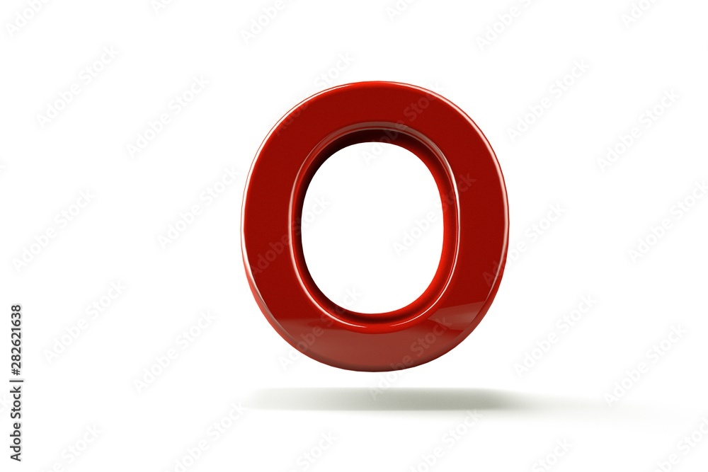 3d letter collection.letter O 3d letter collection.letter O