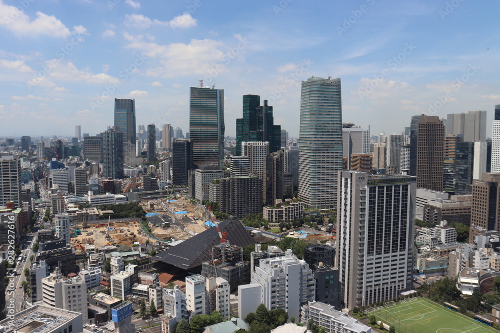 Fototapeta premium 東京タワーのメインデッキより撮影