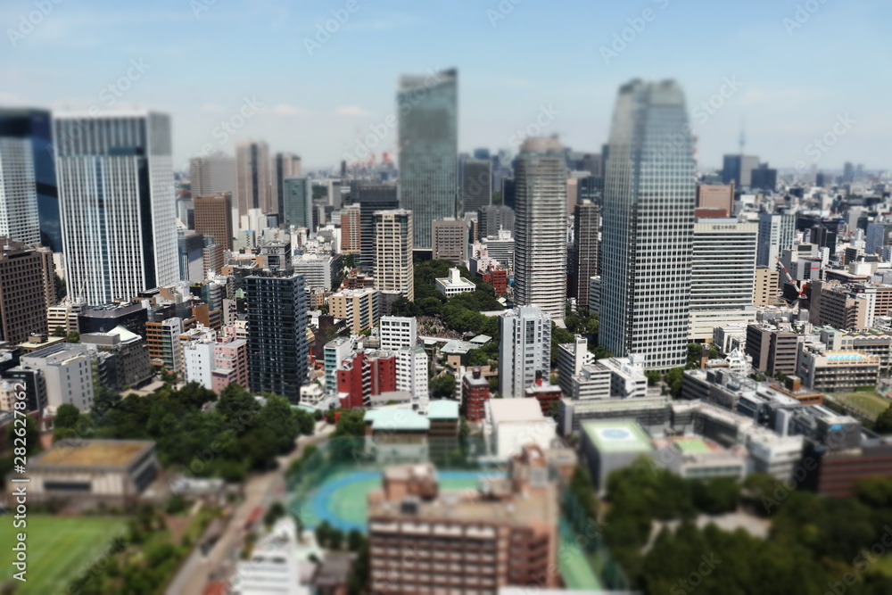 Fototapeta premium 東京タワーのメインデッキより撮影