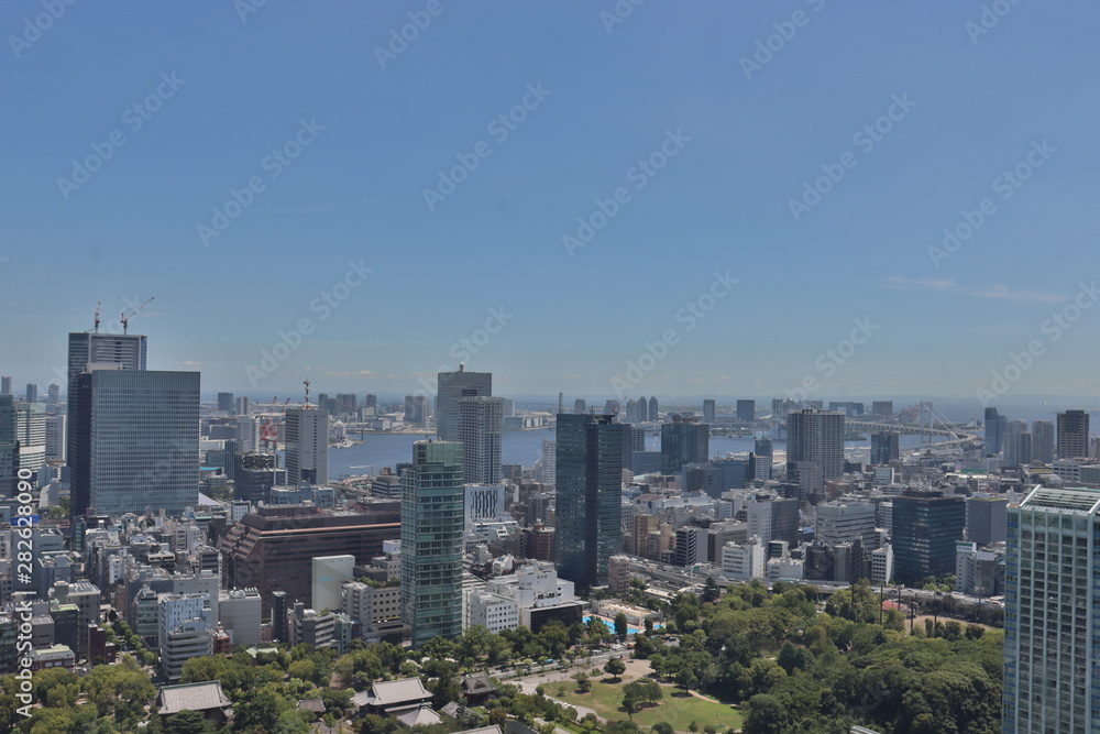 Obraz premium 東京タワーのメインデッキより撮影