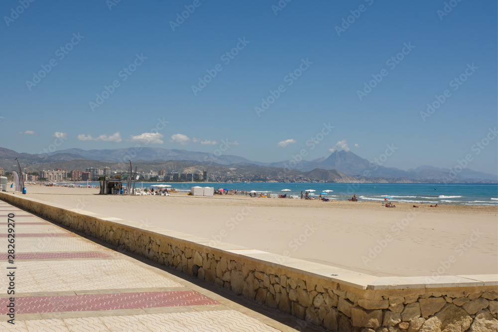 Seafront at Saint Joan, Costa Blanca, Spain