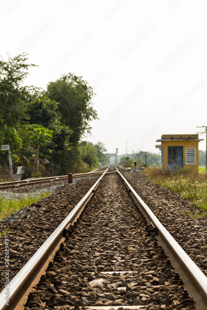 Vietnam train rails