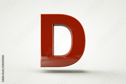 3d letter collection.letter D