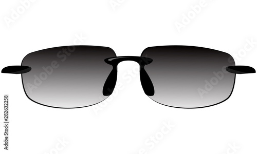 Fashion sunglasses rimless