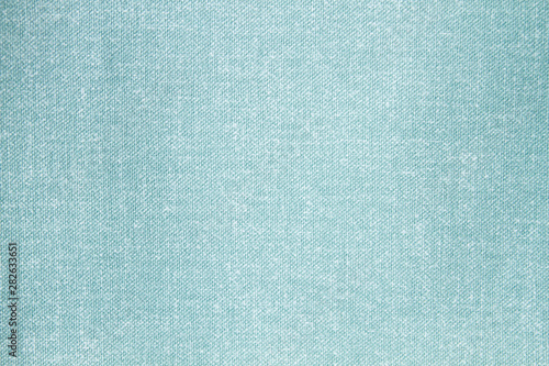 Blue hessian linen fabric detail