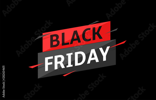 Black Friday label