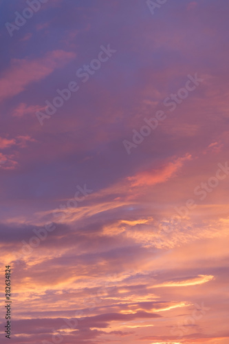 Fototapeta Naklejka Na Ścianę i Meble -  Dramatic stormy sky before dawn