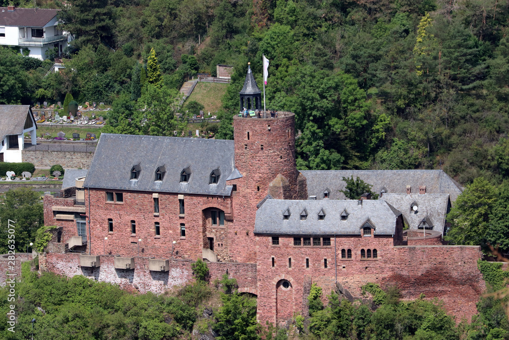 Un château dans un village d'Allemagne Un château dans un village d'Allemagne