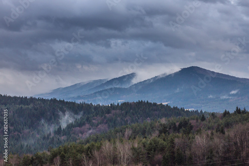 Fototapeta Naklejka Na Ścianę i Meble -  Beskid Niski - Carpathians Mountains
