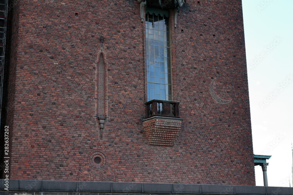 Special views of Stockholm City Hall in the Swedish capital