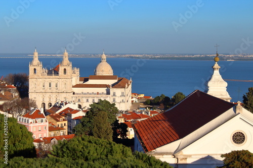 Wallpaper Mural Lisbon Panorama and View in Portugal Torontodigital.ca