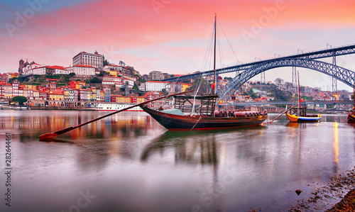 Porto, Portugal old town skyline on the Douro River © TTstudio