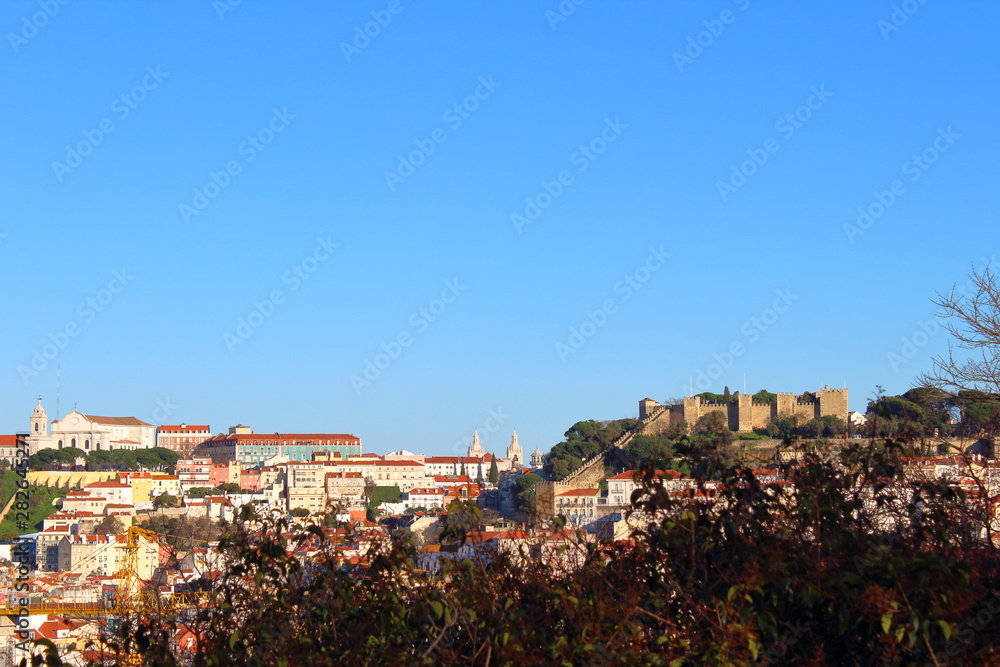 Cityview in Lisbon, Portugal