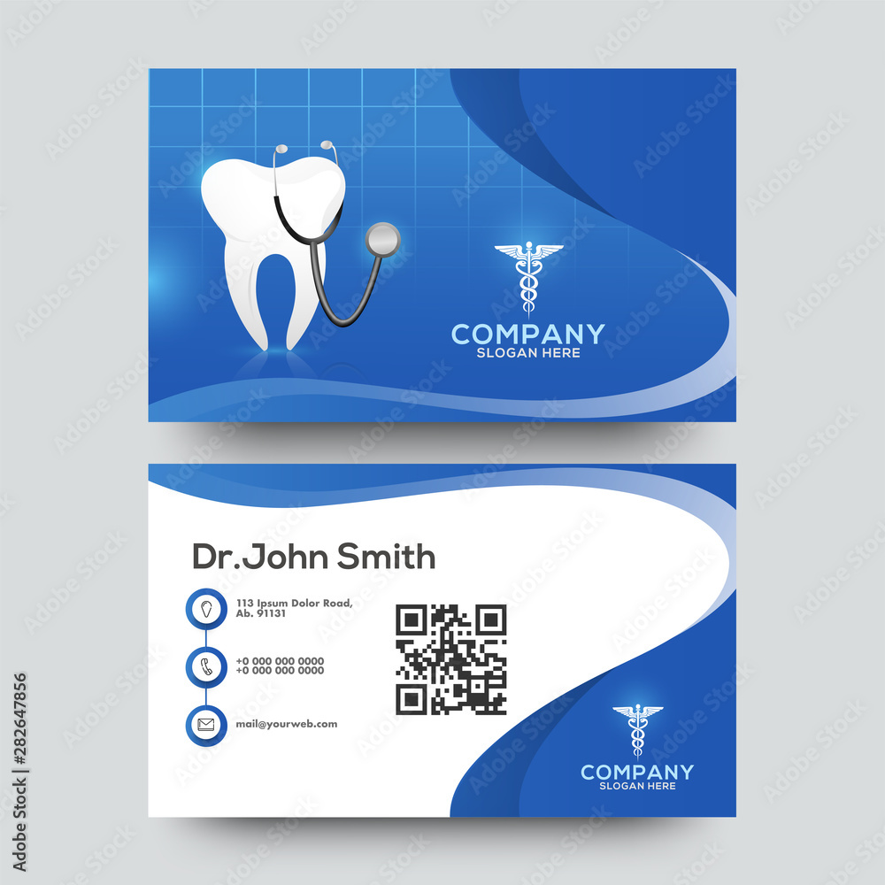 Abstract Dental template for card design. Dental, dentist office ...