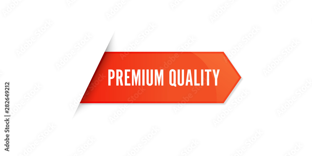 Red Premium Quality Sale Label Vector Set Isolated stock illustration Red Premium Quality Sale Label Vector Set Isolated stock illustration