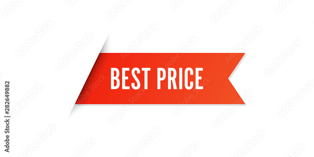 Red Best Price Sale Label Vector Set Isolated stock illustration Red Best Price Sale Label Vector Set Isolated stock illustration