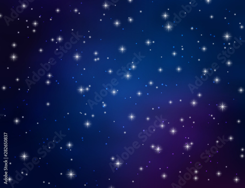 Abstract cosmos background with stars