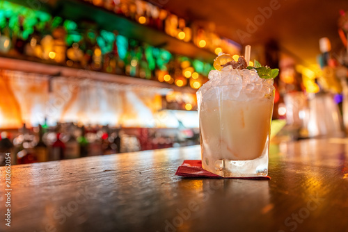 Photography A Cocktail in A Tiki Bar in Paris