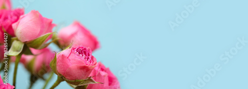 Pink Rose bouquet. Vintage ...