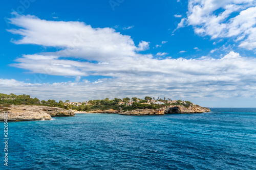 Cala Mendia traumhafter Panoramablick Sommer Urlaub Mallorca Spanien