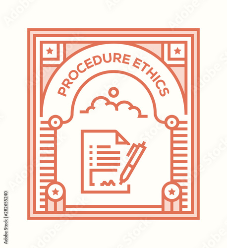 PROCEDURE ETHICS ICON CONCEPT