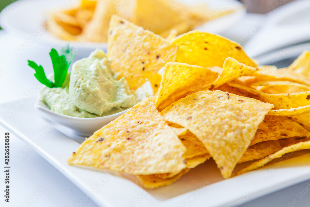 nacho and guacamole sauce nacho and guacamole sauce