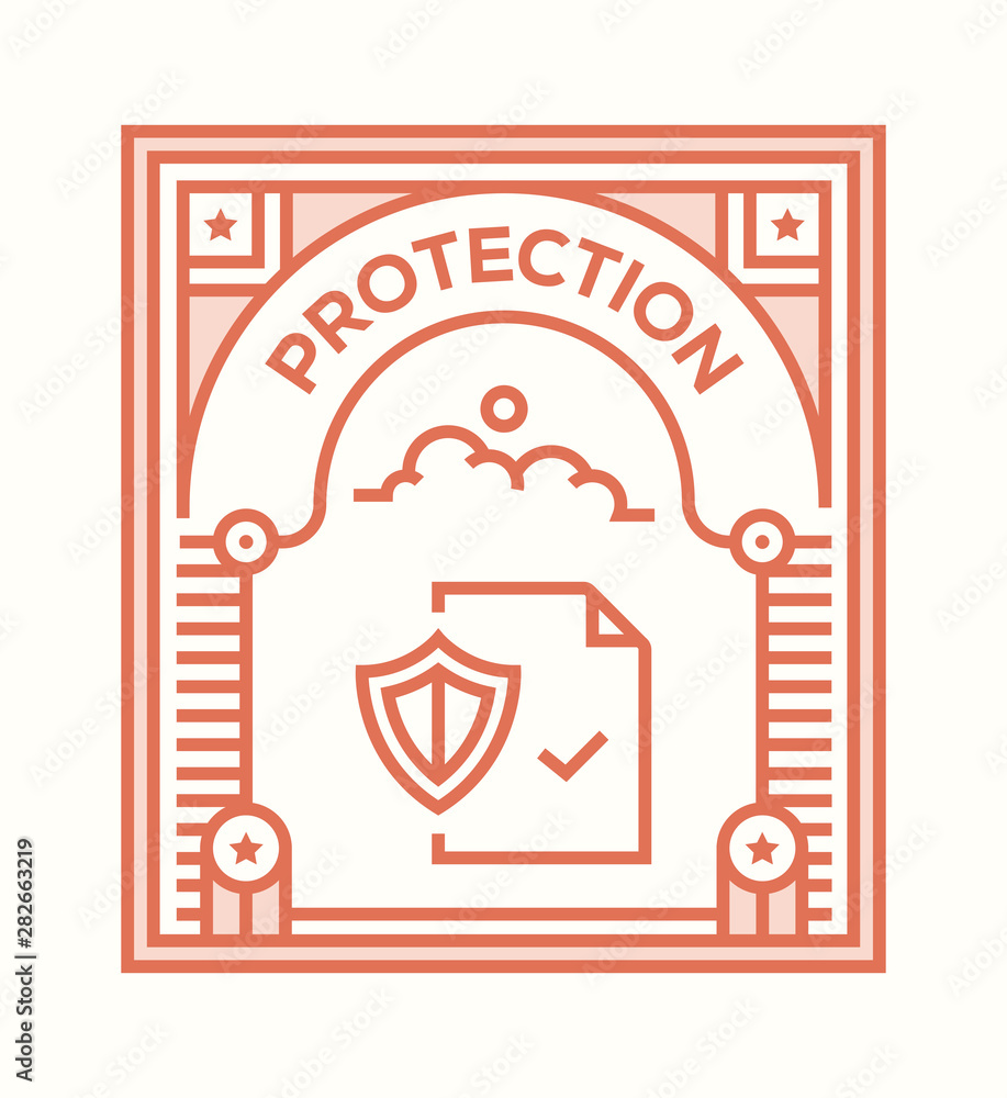 PROTECTION ICON CONCEPT