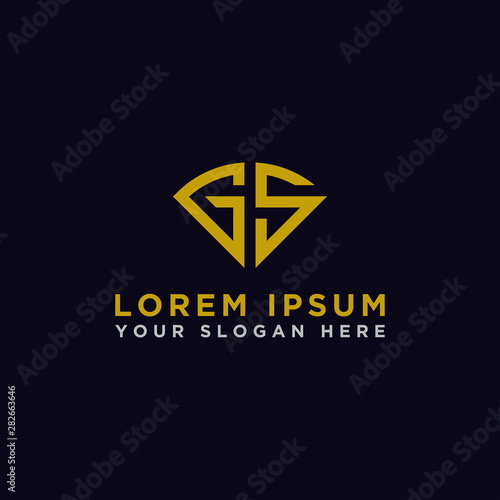 Free Download Inspiring company logo designs from the initial letters of the GS logo icon. -Vectors - GFXLoad