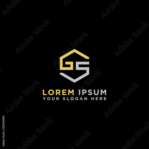 Inspiring company logo designs from the initial letters of the GS logo icon. -Vectors