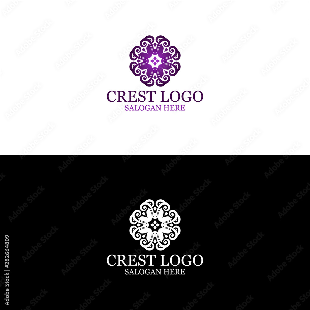 Crest Logo in Vector Crest Logo in Vector
