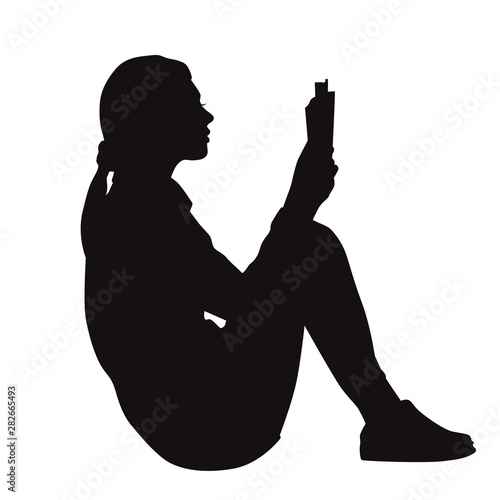 Girl Reading a Book